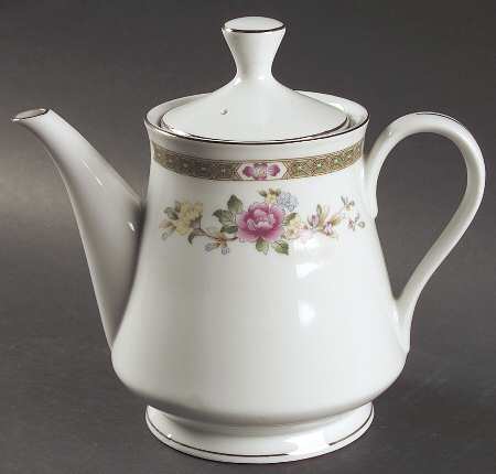 Spring Garden Coffee Pot & Lid
