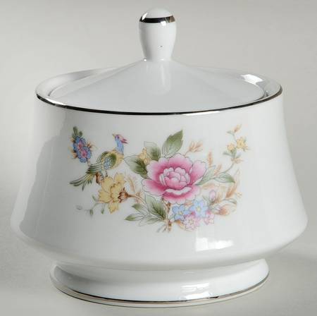 Spring Garden Sugar Bowl & Lid