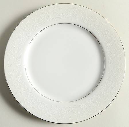 Winter Snow Salad Plate