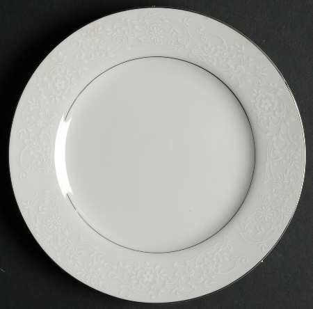 Winter Snow Bread & Butter Plate