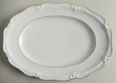 A1029 13" Oval Serving Platter