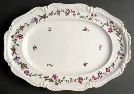 Carola 16" Oval Serving Platter