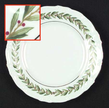 Laurel Wreath Bread & Butter Plate
