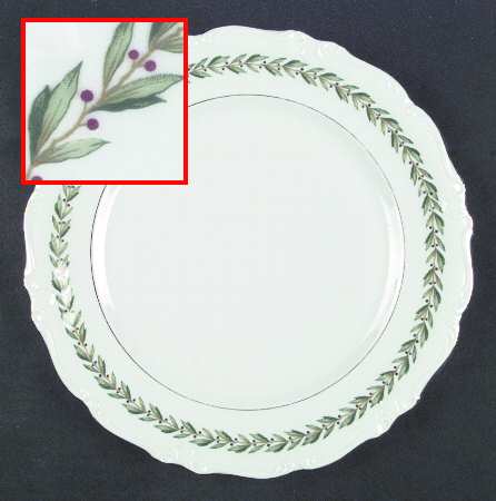 Laurel Wreath Dinner Plate