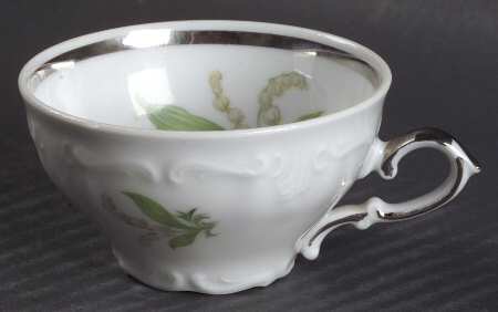 Lilly Lily of The Valley Flat Demitasse Cup