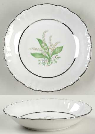 Lilly Lily of The Valley Coupe Soup Bowl