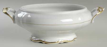 Regency Gold Round Vegetable No Lid