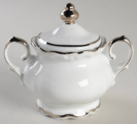 Regency Platinum Sugar Bowl & Lid