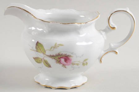 Rose Brier (White) Creamer