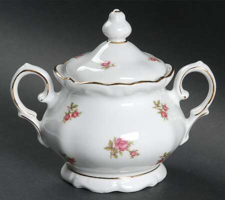 Rose Chintz Sugar Bowl & Lid by Royal Heidelberg