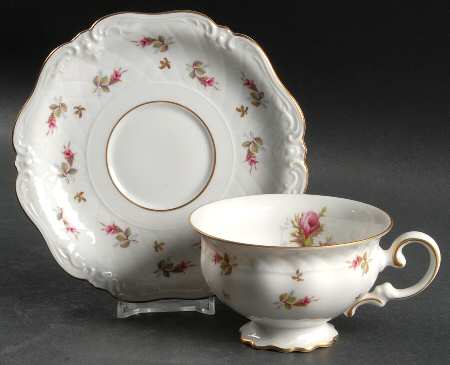 ROH1 Footed Cup & Saucer Set