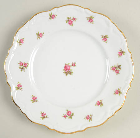 Rosette Salad Plate by Royal Heidelberg