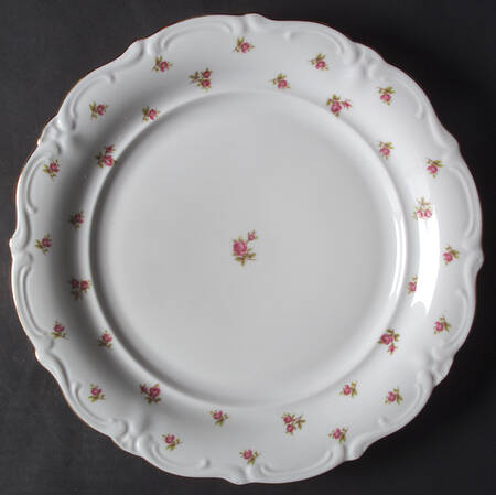 Rosette 12" Chop Plate (Round Platter)