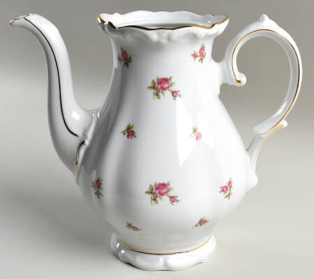 Rosette Coffee Pot No Lid