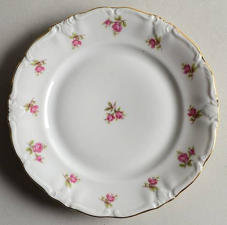 Rosebud Bread & Butter Plate
