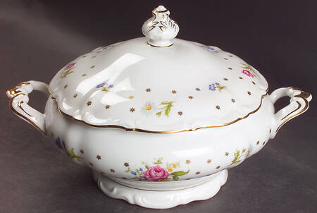 Springtime Round Covered Vegetable