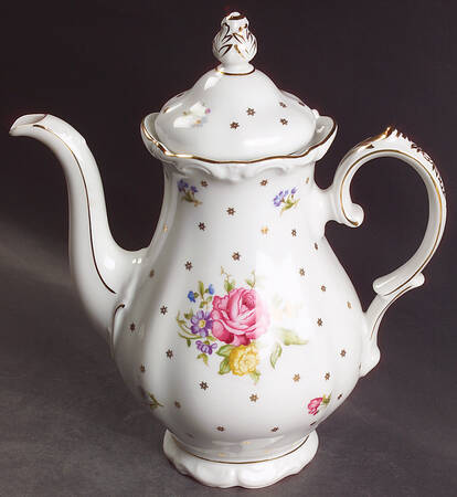 Springtime Coffee Pot & Lid