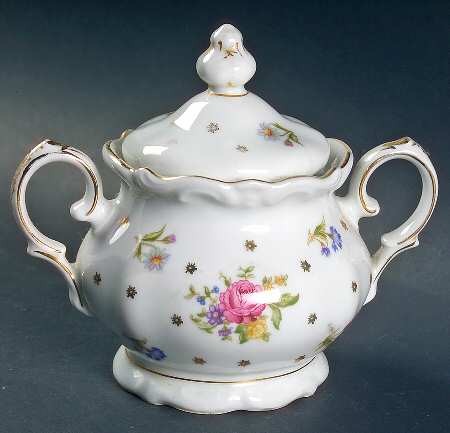 Springtime Sugar Bowl & Lid