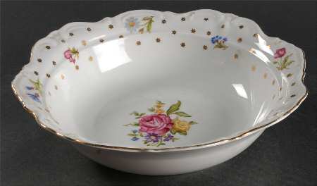 Springtime 9" Round Vegetable Bowl