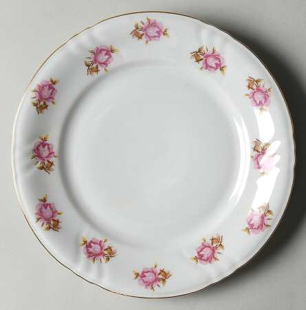 Valley Rose Salad Plate