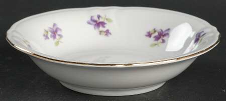 Violet Violet Bouquet Fruit/Dessert (Sauce) Bowl