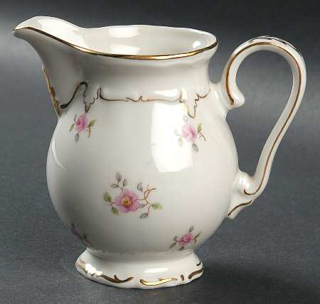 Wild Rose (No Floral Center with Verge) Creamer
