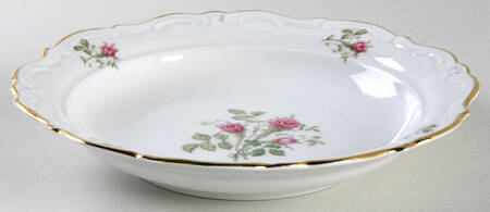Wild Rose (Floral Center) Coupe Soup Bowl