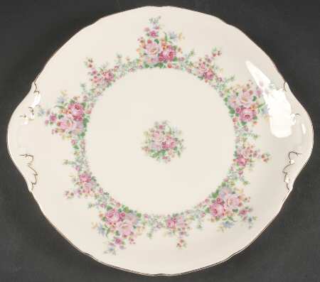 2661  Handled Cake Plate