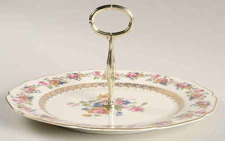 508 Round Serving Plate with Handle (DP)