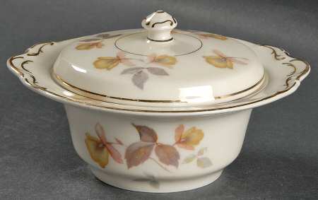 Autumn Sugar Bowl & Lid