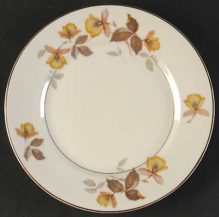 Autumn Bread & Butter Plate