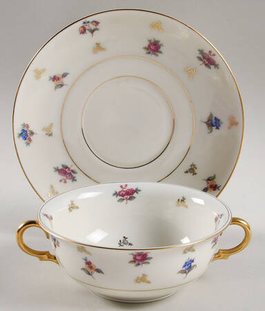 Biltmore Flat Cream Soup Bowl & Saucer Set