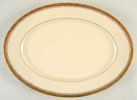 Buckingham 15" Oval Serving Platter