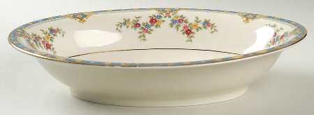 Chesly 10" Oval Vegetable Bowl