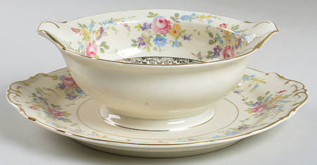 Claridge Gravy Boat with Attached Underplate