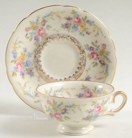 Claridge Footed Demitasse Cup & Saucer Set