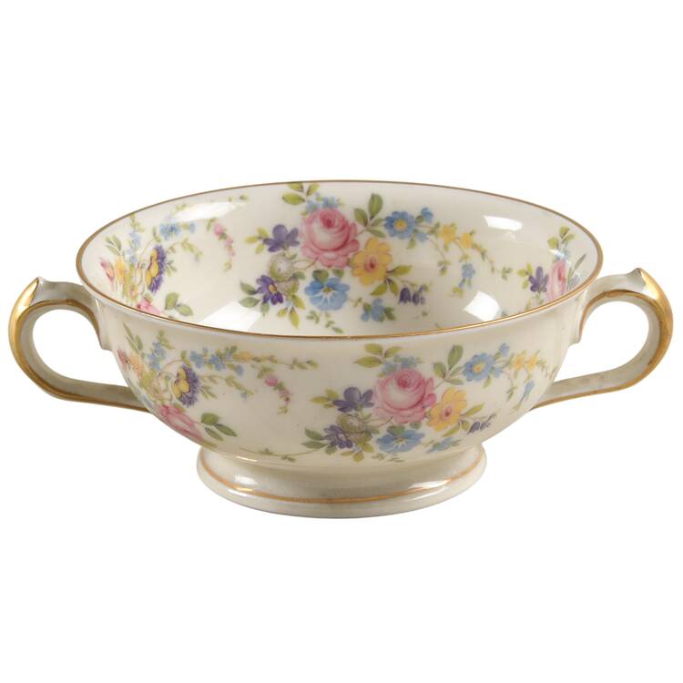 Claridge Footed Cream Soup Bowl