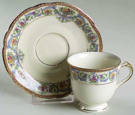 The Copley Footed Demitasse Cup & Saucer Set