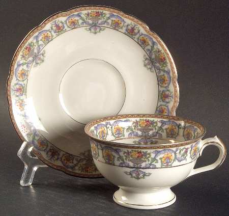 The Copley Footed Cup & Saucer Set