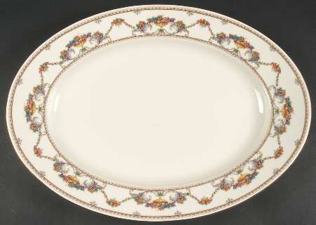 The Festival (Fruit) 18" Oval Serving Platter
