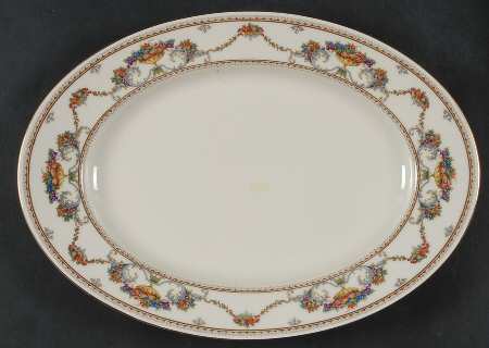 The Festival (Fruit) 15" Oval Serving Platter