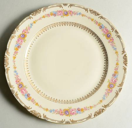 The Festival (Flowers) Luncheon Plate