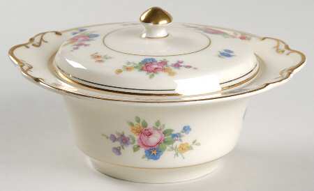 June Roses Sugar Bowl & Lid