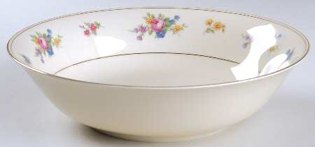 June Roses 9" Round Vegetable Bowl