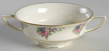 Madeline Footed Cream Soup Bowl