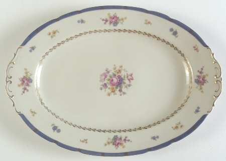 Margaret Rose 15" Oval Serving Platter