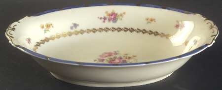 Margaret Rose 10" Oval Vegetable Bowl