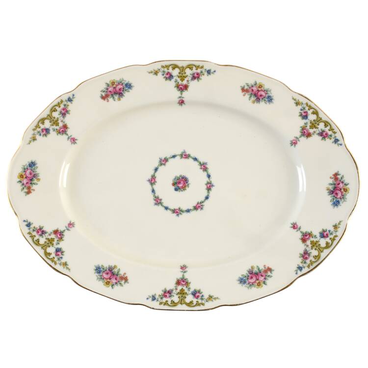The Myrtle 13" Oval Serving Platter