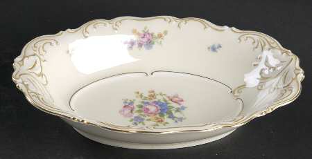 Renaissance 10" Oval Vegetable Bowl
