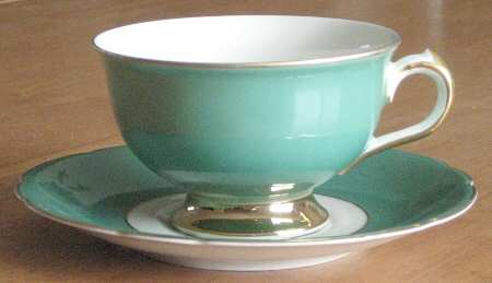 ROI17 Footed Demitasse Cup & Saucer Set